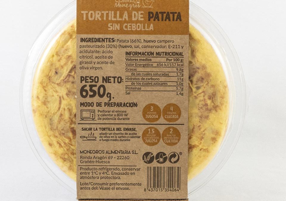 La OCU analiza las tortillas de patata precocinadas  